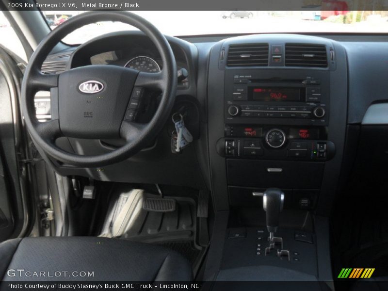 Metal Bronze / Black 2009 Kia Borrego LX V6