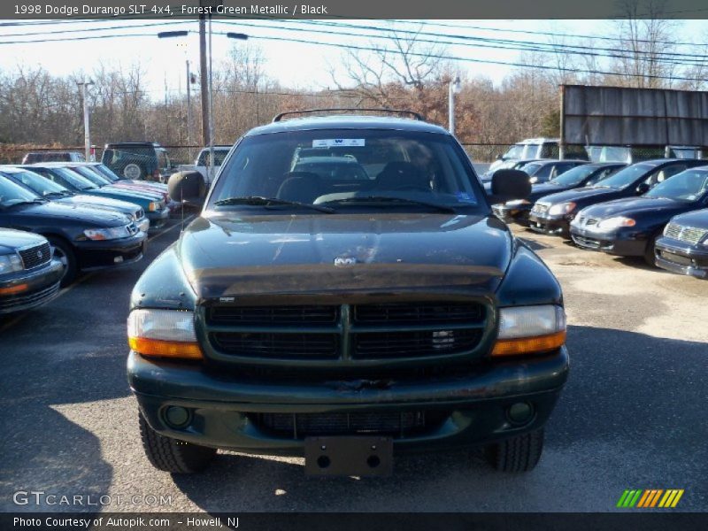 Forest Green Metallic / Black 1998 Dodge Durango SLT 4x4