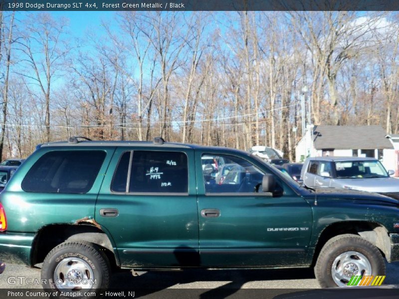 Forest Green Metallic / Black 1998 Dodge Durango SLT 4x4