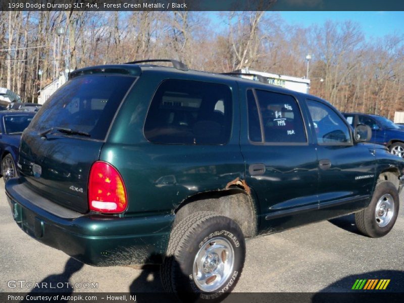 Forest Green Metallic / Black 1998 Dodge Durango SLT 4x4