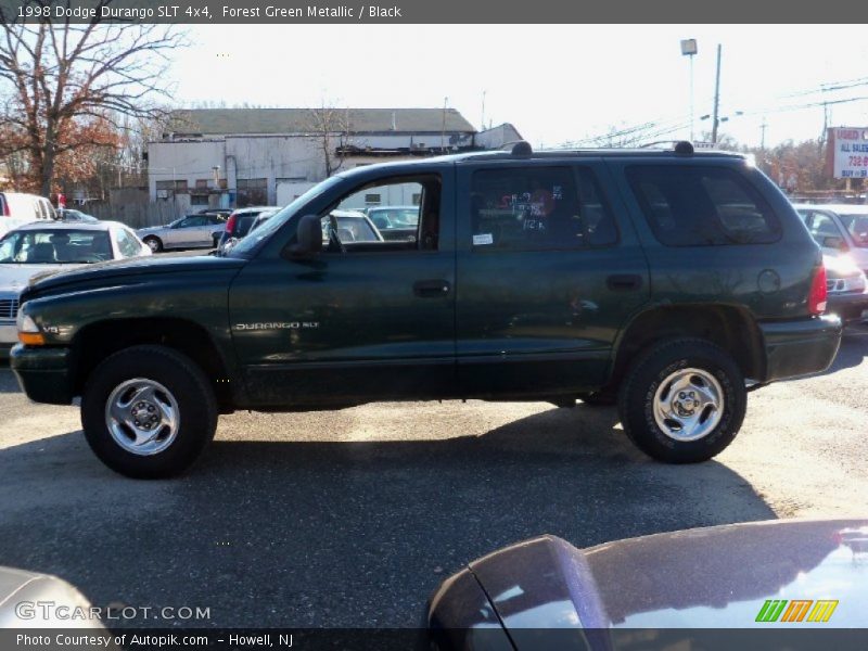 Forest Green Metallic / Black 1998 Dodge Durango SLT 4x4
