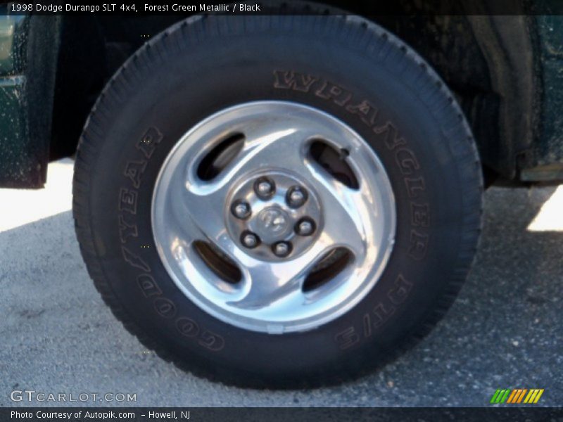 Forest Green Metallic / Black 1998 Dodge Durango SLT 4x4