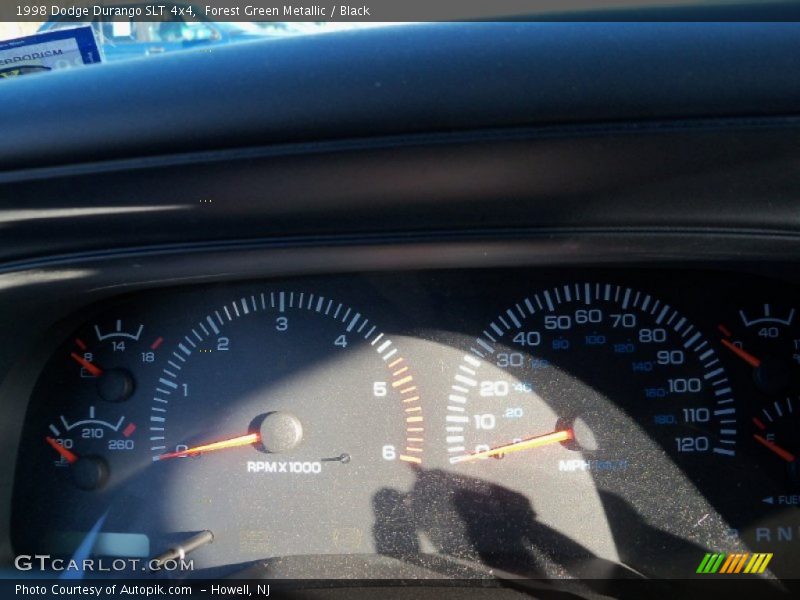 Forest Green Metallic / Black 1998 Dodge Durango SLT 4x4