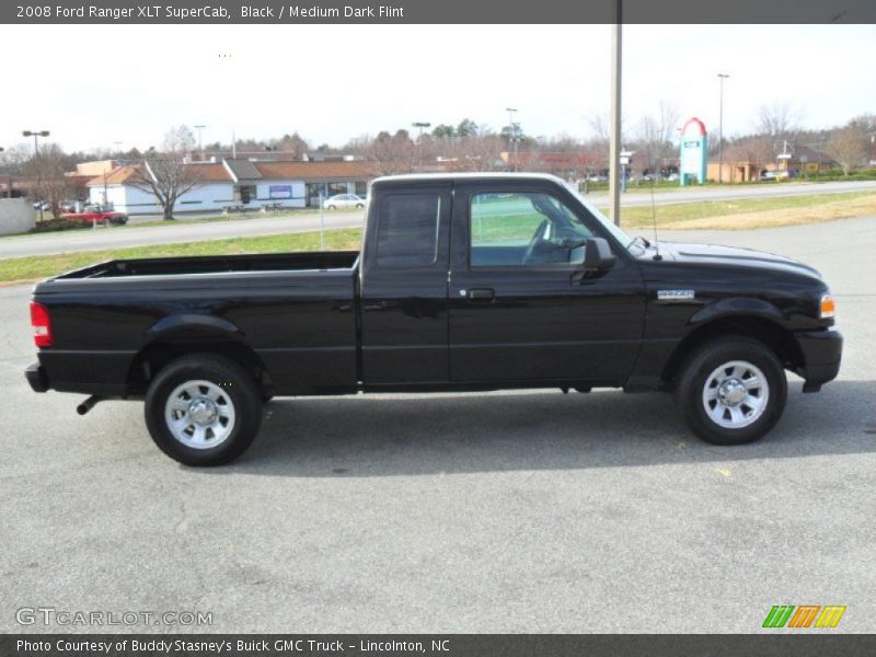 Black / Medium Dark Flint 2008 Ford Ranger XLT SuperCab