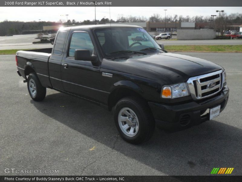 Black / Medium Dark Flint 2008 Ford Ranger XLT SuperCab