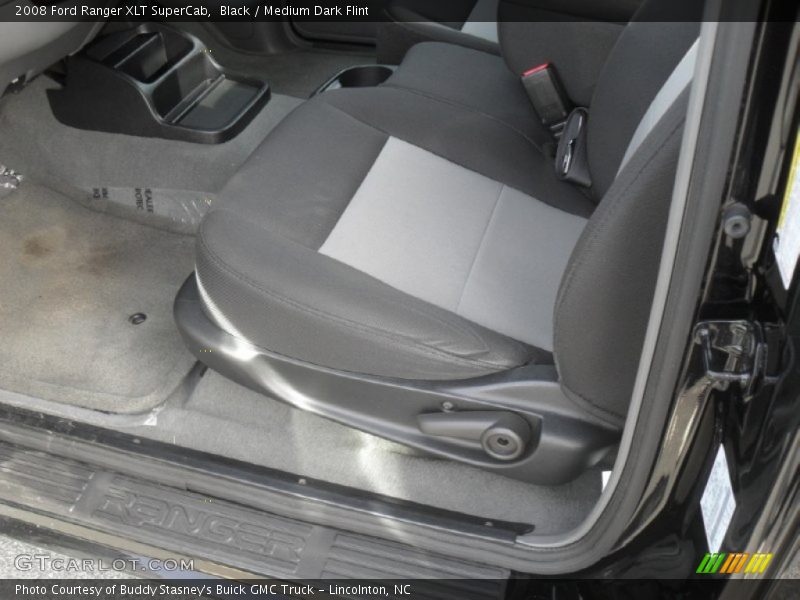 Black / Medium Dark Flint 2008 Ford Ranger XLT SuperCab