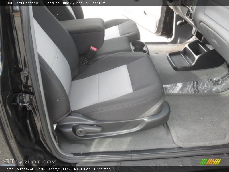 Black / Medium Dark Flint 2008 Ford Ranger XLT SuperCab