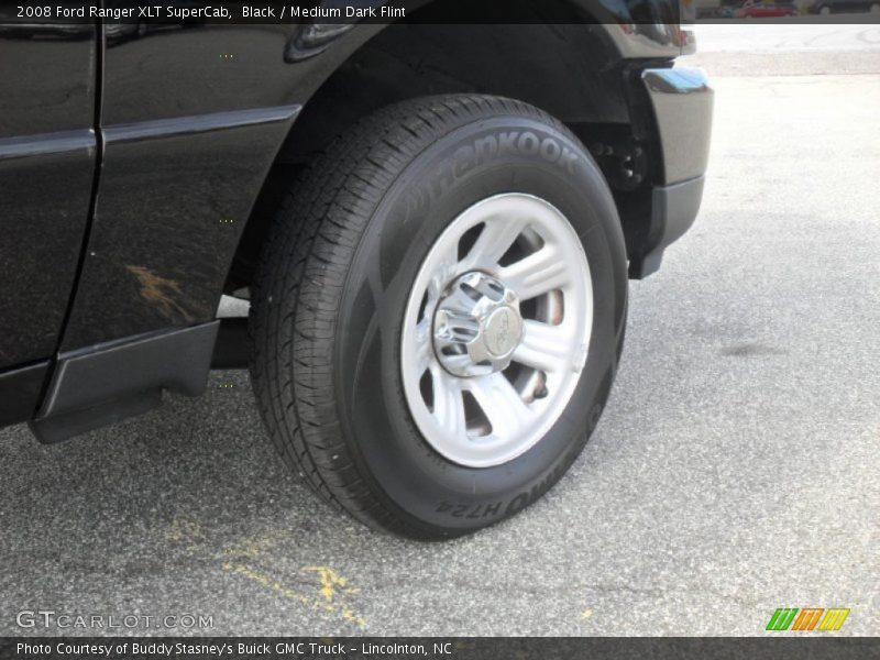 Black / Medium Dark Flint 2008 Ford Ranger XLT SuperCab