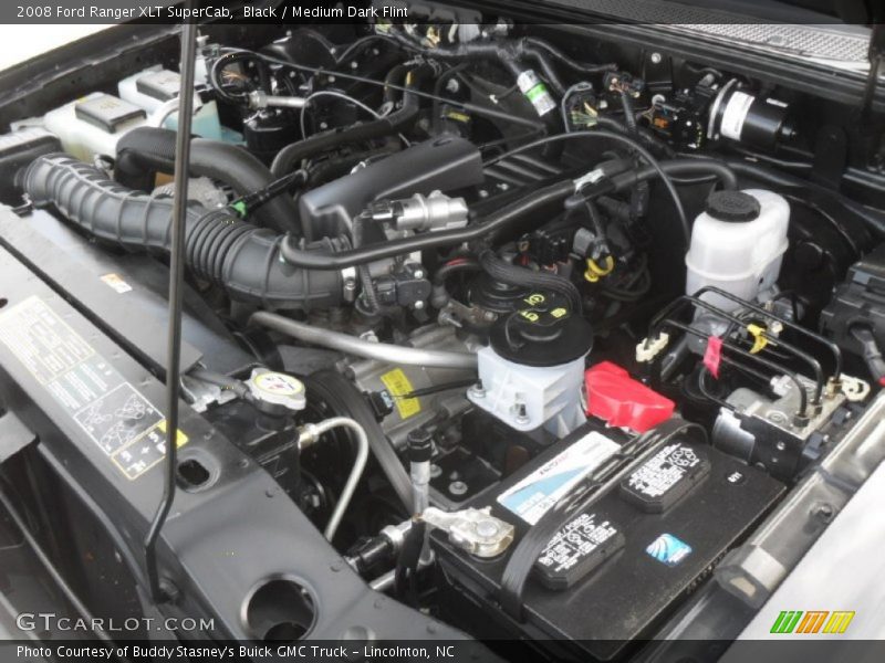 Black / Medium Dark Flint 2008 Ford Ranger XLT SuperCab
