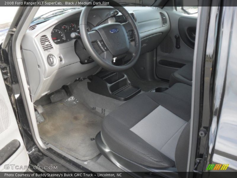Black / Medium Dark Flint 2008 Ford Ranger XLT SuperCab