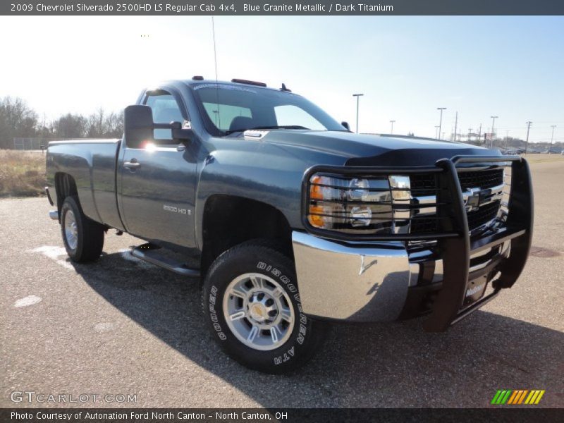 Blue Granite Metallic / Dark Titanium 2009 Chevrolet Silverado 2500HD LS Regular Cab 4x4
