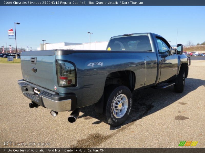 Blue Granite Metallic / Dark Titanium 2009 Chevrolet Silverado 2500HD LS Regular Cab 4x4
