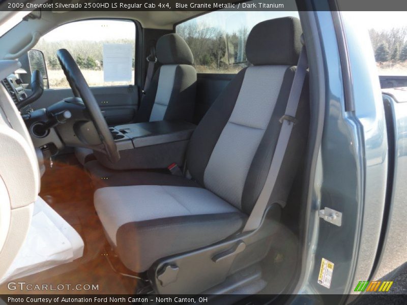 Blue Granite Metallic / Dark Titanium 2009 Chevrolet Silverado 2500HD LS Regular Cab 4x4