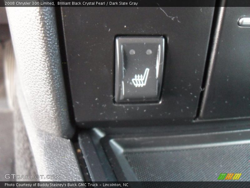 Brilliant Black Crystal Pearl / Dark Slate Gray 2008 Chrysler 300 Limited