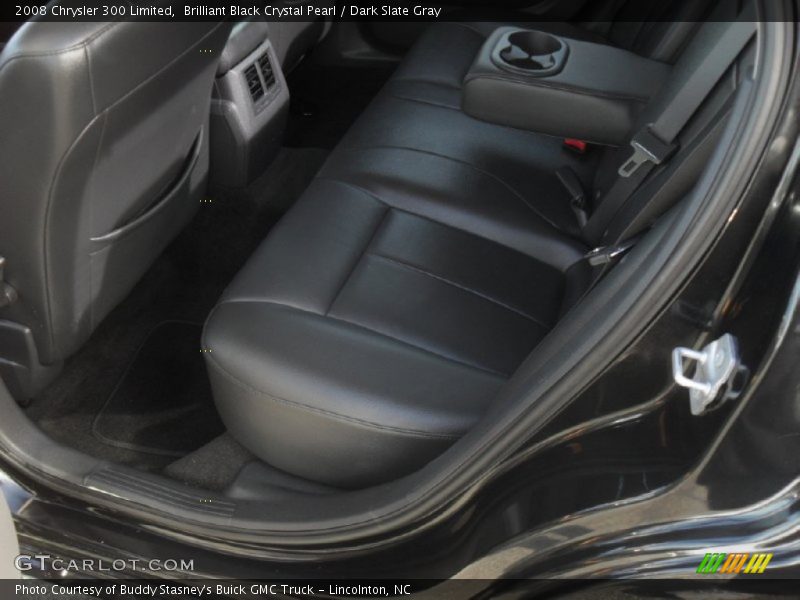 Brilliant Black Crystal Pearl / Dark Slate Gray 2008 Chrysler 300 Limited