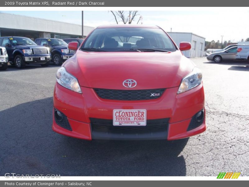 Radiant Red / Dark Charcoal 2009 Toyota Matrix XRS