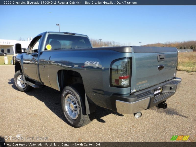 Blue Granite Metallic / Dark Titanium 2009 Chevrolet Silverado 2500HD LS Regular Cab 4x4