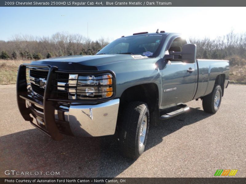 Blue Granite Metallic / Dark Titanium 2009 Chevrolet Silverado 2500HD LS Regular Cab 4x4