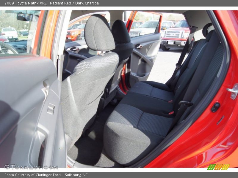 Radiant Red / Dark Charcoal 2009 Toyota Matrix XRS