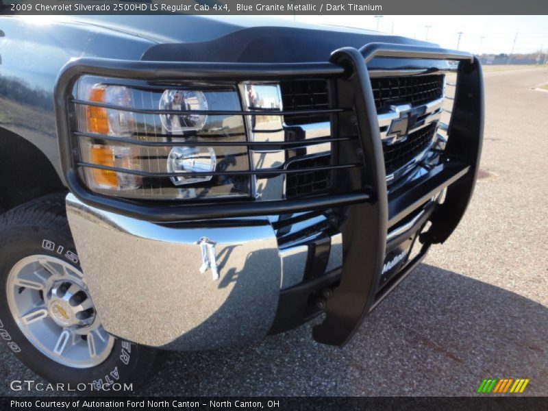 Blue Granite Metallic / Dark Titanium 2009 Chevrolet Silverado 2500HD LS Regular Cab 4x4