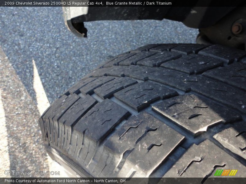 Blue Granite Metallic / Dark Titanium 2009 Chevrolet Silverado 2500HD LS Regular Cab 4x4