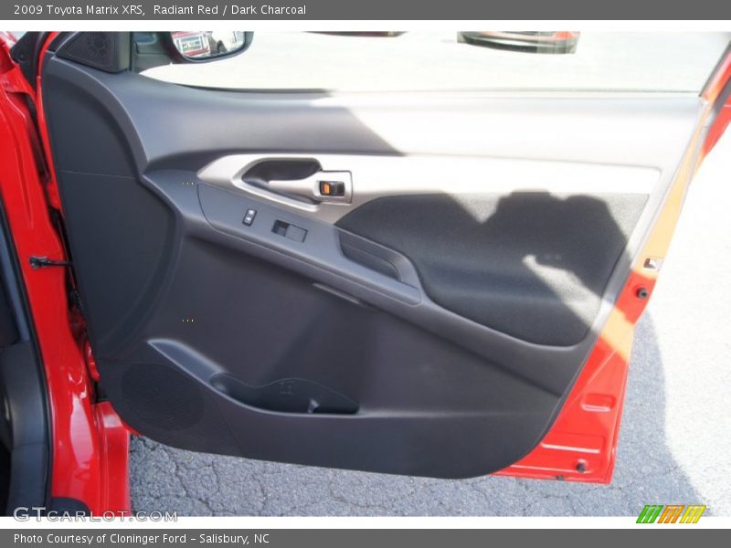 Radiant Red / Dark Charcoal 2009 Toyota Matrix XRS
