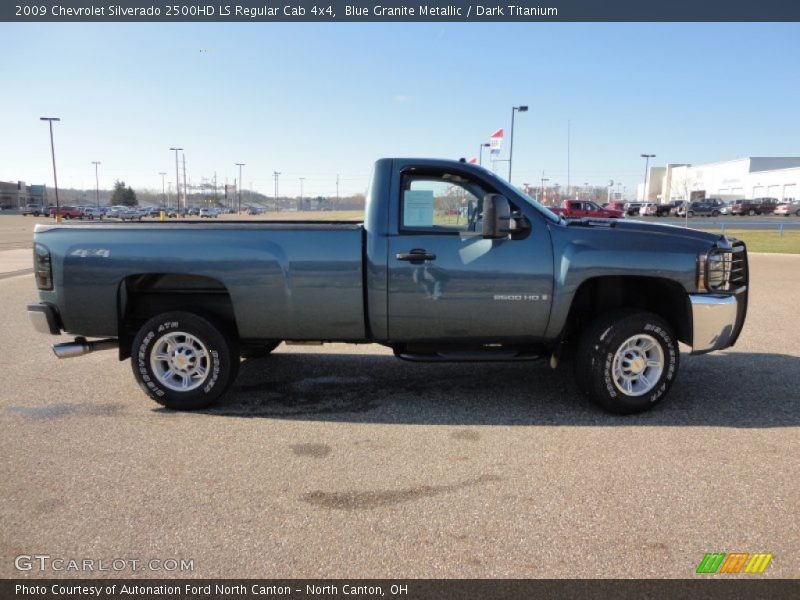 Blue Granite Metallic / Dark Titanium 2009 Chevrolet Silverado 2500HD LS Regular Cab 4x4