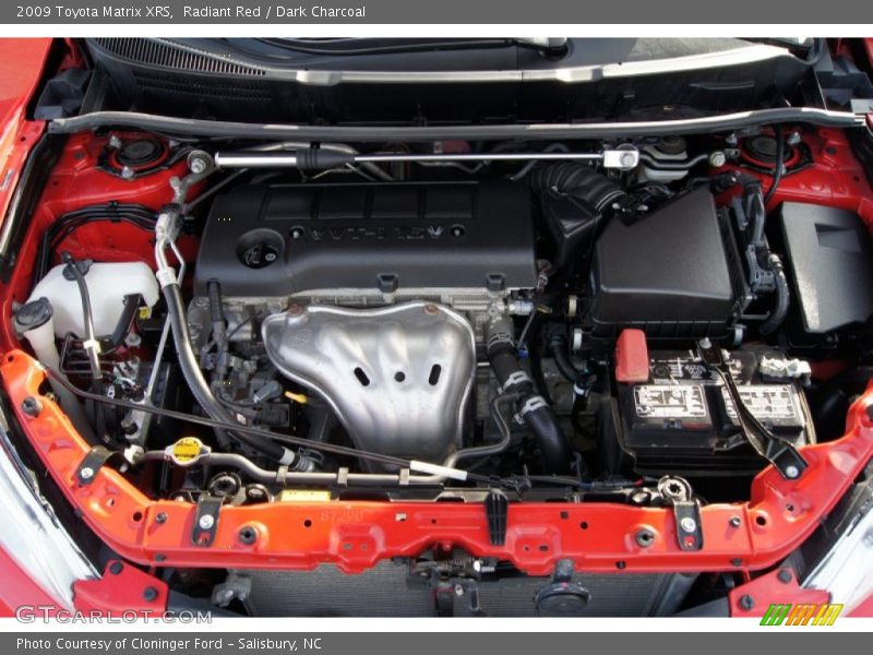 Radiant Red / Dark Charcoal 2009 Toyota Matrix XRS