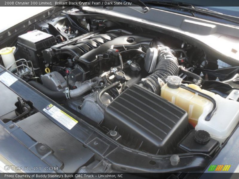 Brilliant Black Crystal Pearl / Dark Slate Gray 2008 Chrysler 300 Limited