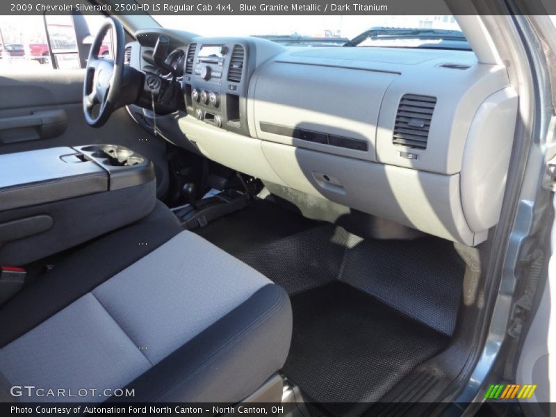 Blue Granite Metallic / Dark Titanium 2009 Chevrolet Silverado 2500HD LS Regular Cab 4x4