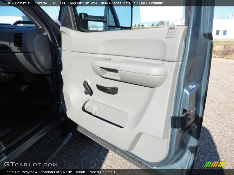 Blue Granite Metallic / Dark Titanium 2009 Chevrolet Silverado 2500HD LS Regular Cab 4x4