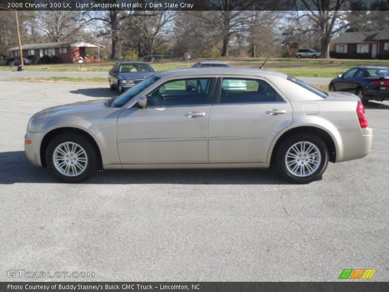 Light Sandstone Metallic / Dark Slate Gray 2008 Chrysler 300 LX