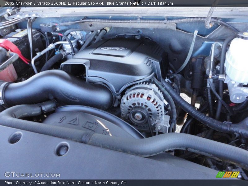 Blue Granite Metallic / Dark Titanium 2009 Chevrolet Silverado 2500HD LS Regular Cab 4x4