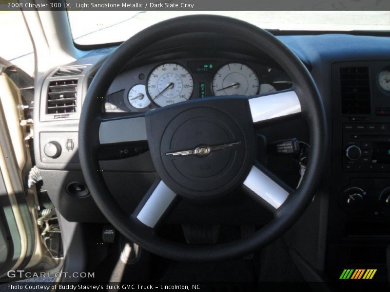 Light Sandstone Metallic / Dark Slate Gray 2008 Chrysler 300 LX