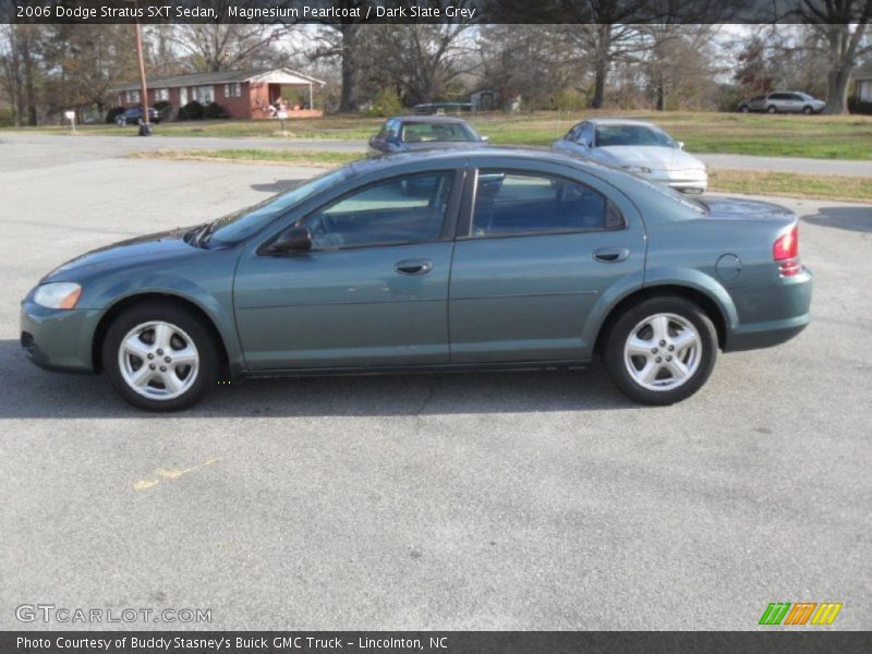 Magnesium Pearlcoat / Dark Slate Grey 2006 Dodge Stratus SXT Sedan