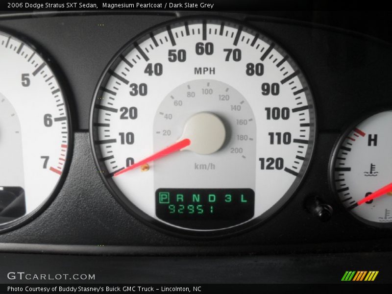Magnesium Pearlcoat / Dark Slate Grey 2006 Dodge Stratus SXT Sedan