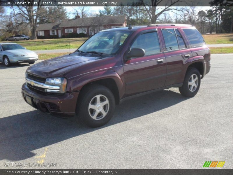 Bordeaux Red Metallic / Light Gray 2006 Chevrolet TrailBlazer LS