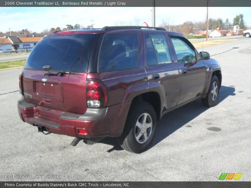Bordeaux Red Metallic / Light Gray 2006 Chevrolet TrailBlazer LS