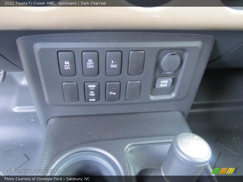 Quicksand / Dark Charcoal 2012 Toyota FJ Cruiser 4WD