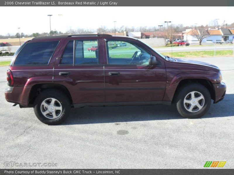 Bordeaux Red Metallic / Light Gray 2006 Chevrolet TrailBlazer LS