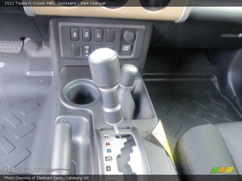 Quicksand / Dark Charcoal 2012 Toyota FJ Cruiser 4WD