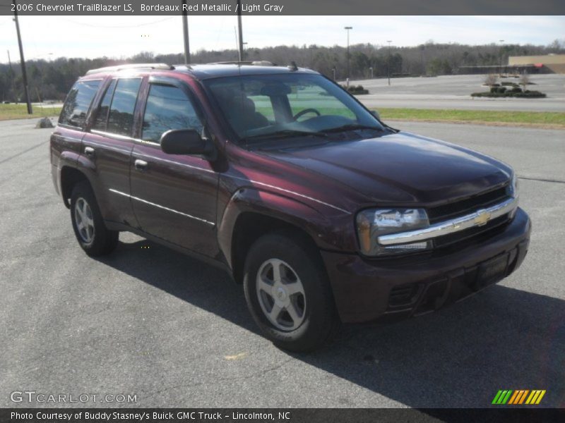 Bordeaux Red Metallic / Light Gray 2006 Chevrolet TrailBlazer LS