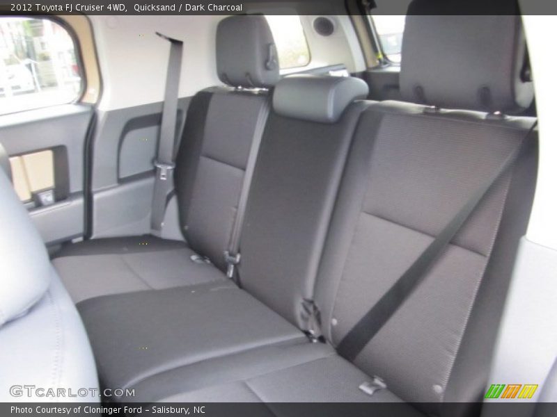 Quicksand / Dark Charcoal 2012 Toyota FJ Cruiser 4WD