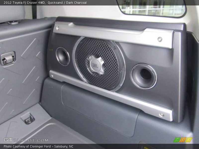 Quicksand / Dark Charcoal 2012 Toyota FJ Cruiser 4WD