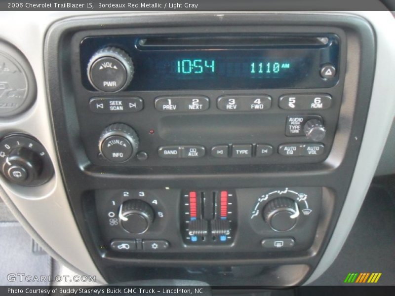 Bordeaux Red Metallic / Light Gray 2006 Chevrolet TrailBlazer LS
