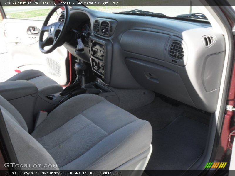 Bordeaux Red Metallic / Light Gray 2006 Chevrolet TrailBlazer LS