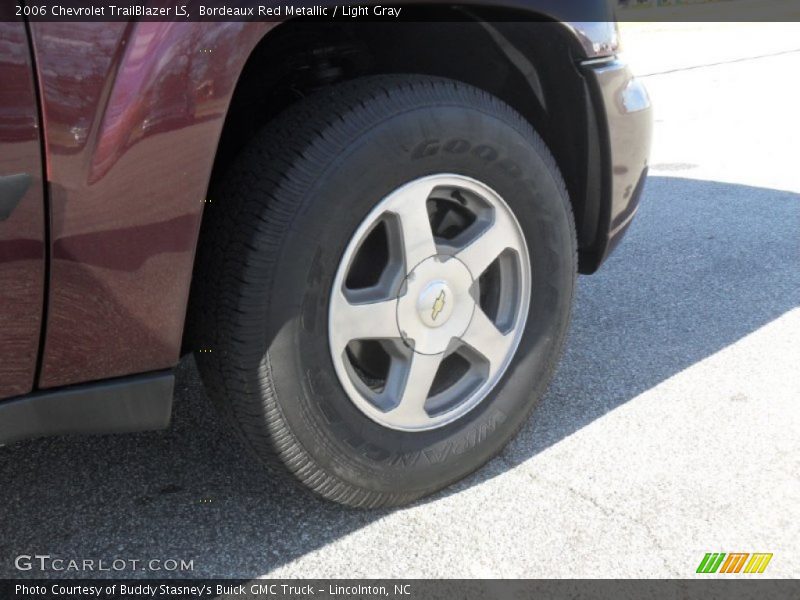 Bordeaux Red Metallic / Light Gray 2006 Chevrolet TrailBlazer LS