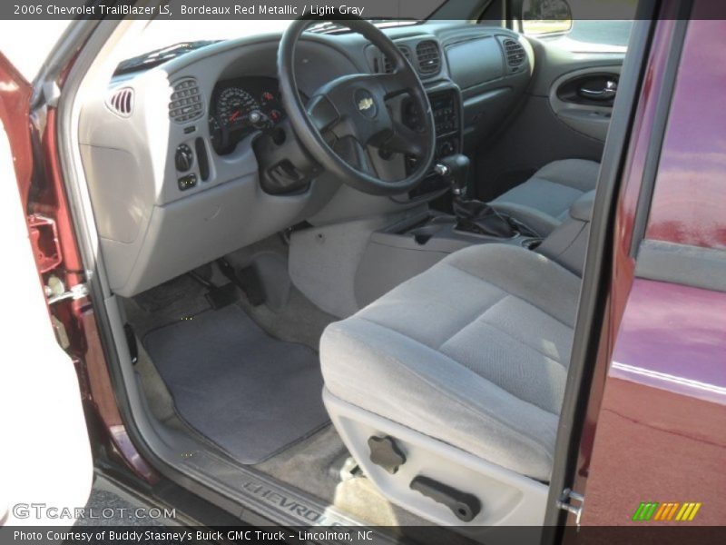 Bordeaux Red Metallic / Light Gray 2006 Chevrolet TrailBlazer LS