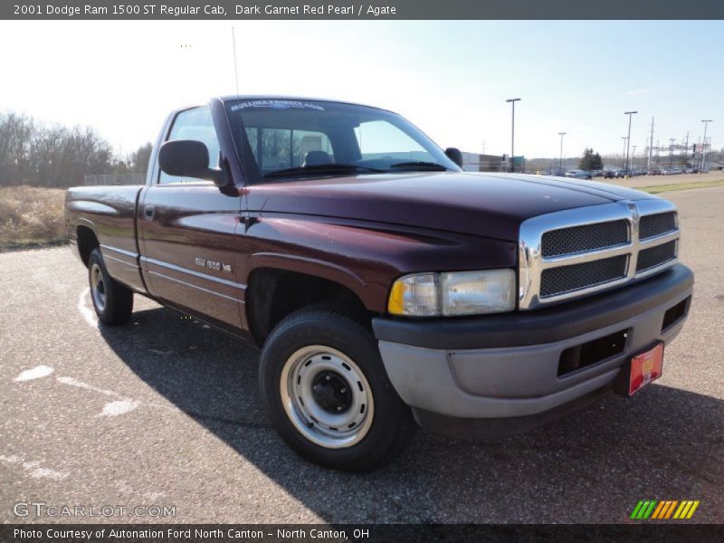 Dark Garnet Red Pearl / Agate 2001 Dodge Ram 1500 ST Regular Cab