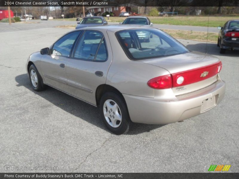 Sandrift Metallic / Graphite 2004 Chevrolet Cavalier Sedan